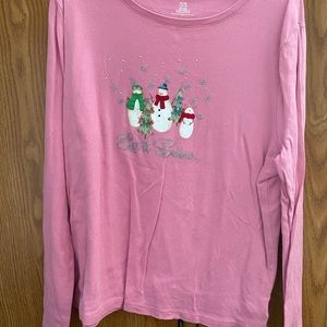 Women’s Long Sleeve Christmas Top